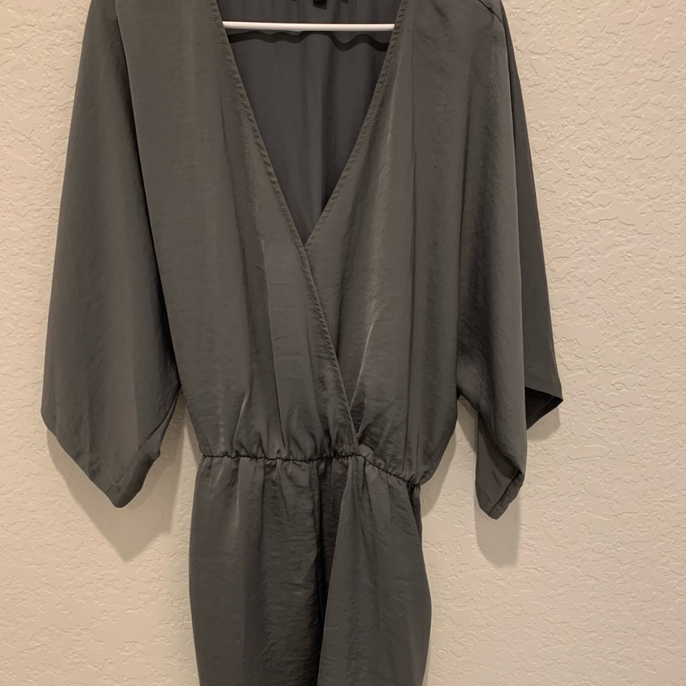 Lulu’s Kimono Romper Satin Finish XL